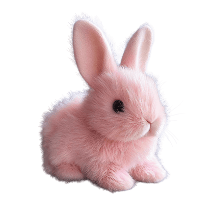 Coeurva Jouet en peluche de simulation pour enfants BunnyBuddy