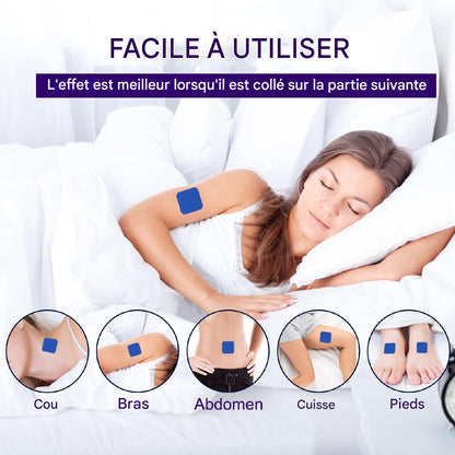 Coeurva Patch de sommeil végétal purement naturel